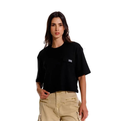 CAMISETA NEGRA GF1100845N000 GIRBAUD